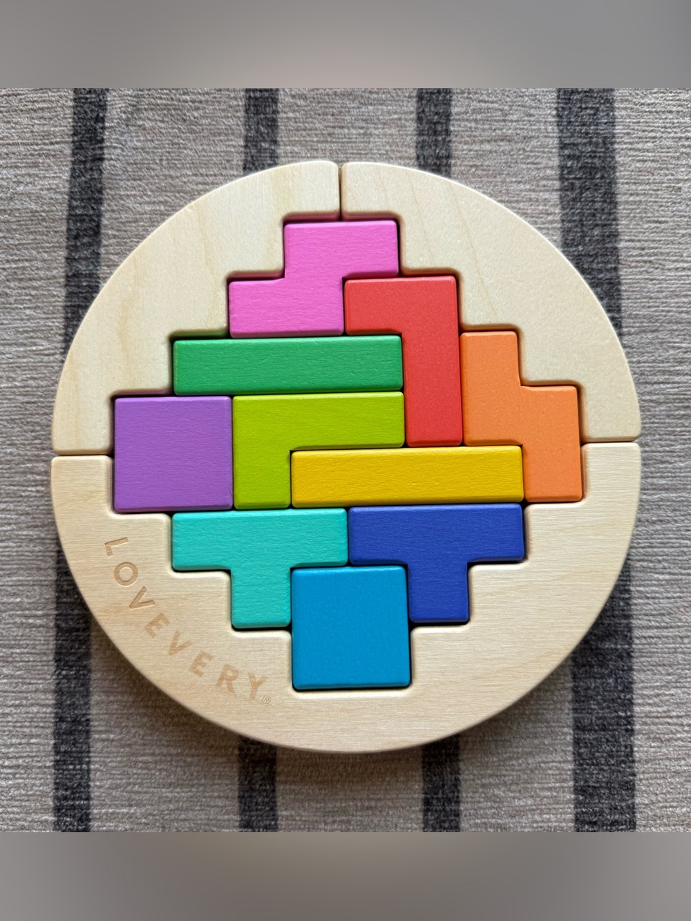 Lovevery | Wooden Wobble Puzzle